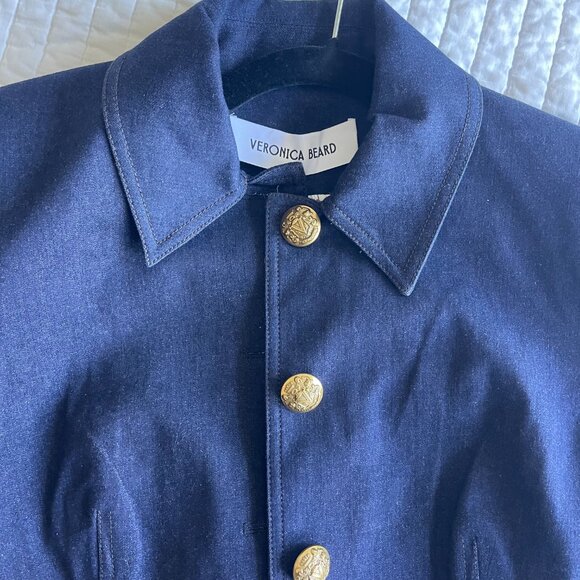 Veronica Beard Aire Denim Jacket - Picture 5 of 6